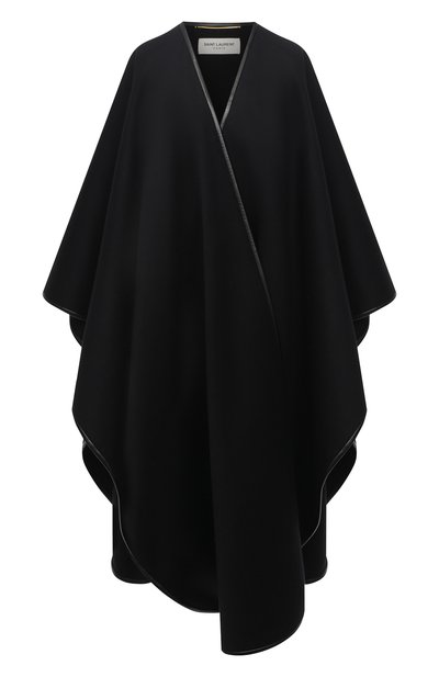 Женская шерстяная накидка SAINT LAURENT, арт. 634644/Y5B49
