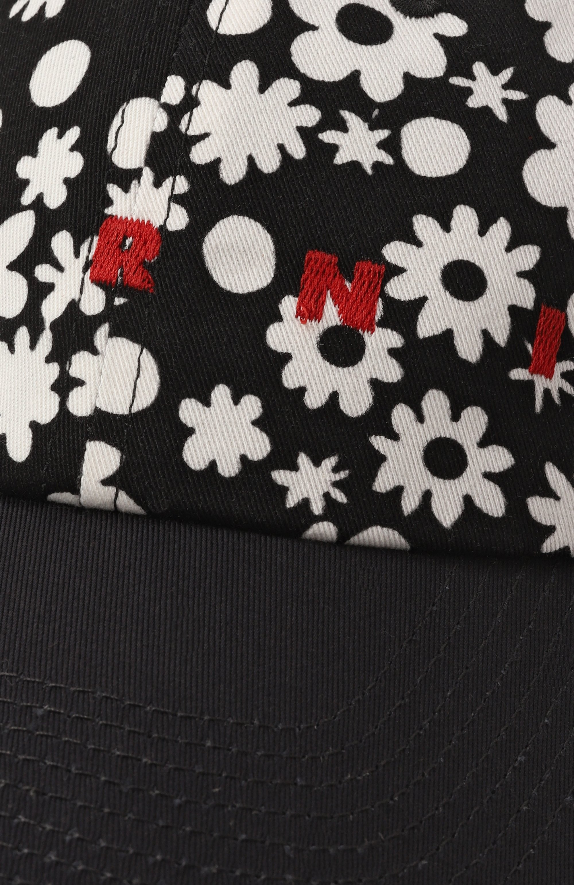 Хлопковая бейсболка MARNI, арт. CLZC0108PS/UAC016, фото 4