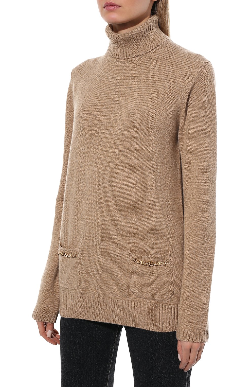 Кашемировая водолазка GUCCI, арт. 662195/XKBYJ, фото 3
