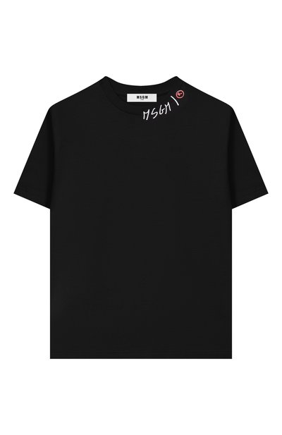 Хлопковая футболка MSGM KIDS, арт. S6MSJBTH240
