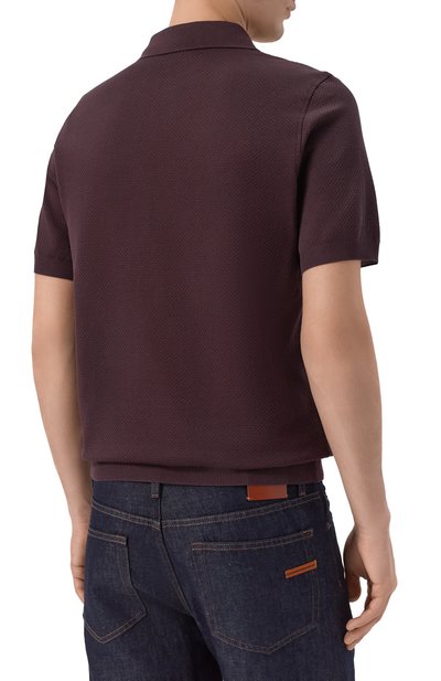 Хлопковое поло CORNELIANI, арт. 27G519/2725027, фото 4