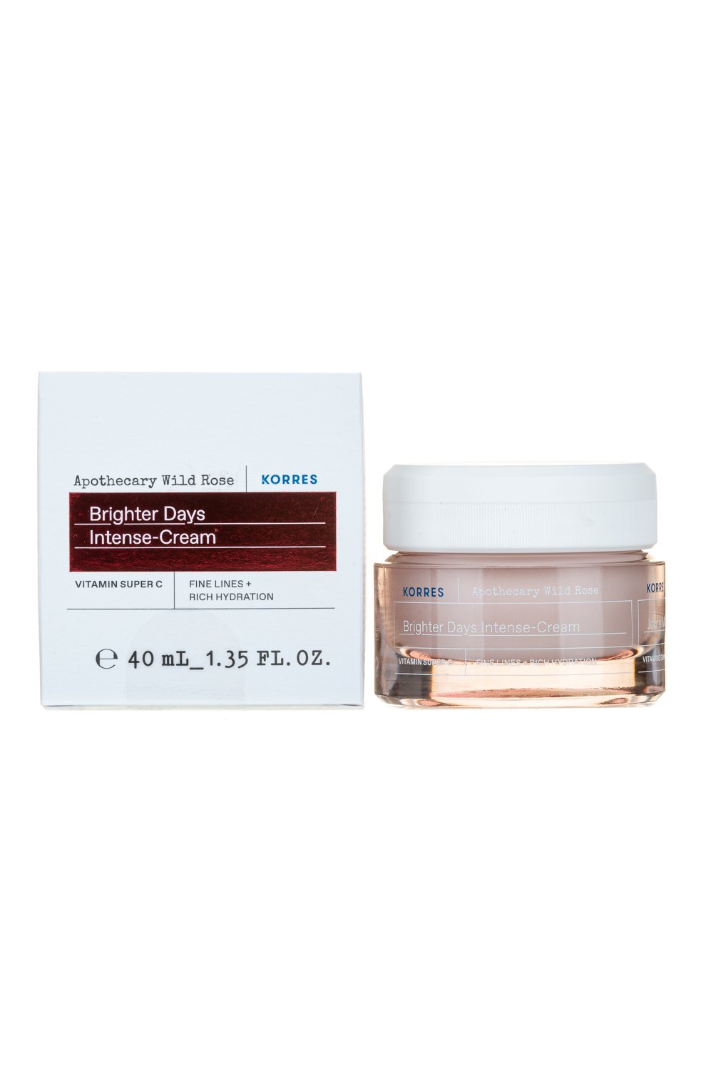 Осветляющий крем с экстрактом дикой розы для сухой кожи (40ml) KORRES бесцветного цвета по цене 3790 руб., арт. 5203069106590, фото 2 Осветляющий крем с экстрактом дикой розы для сухой кожи (40ml) KORRES, арт. 5203069106590, фото 2