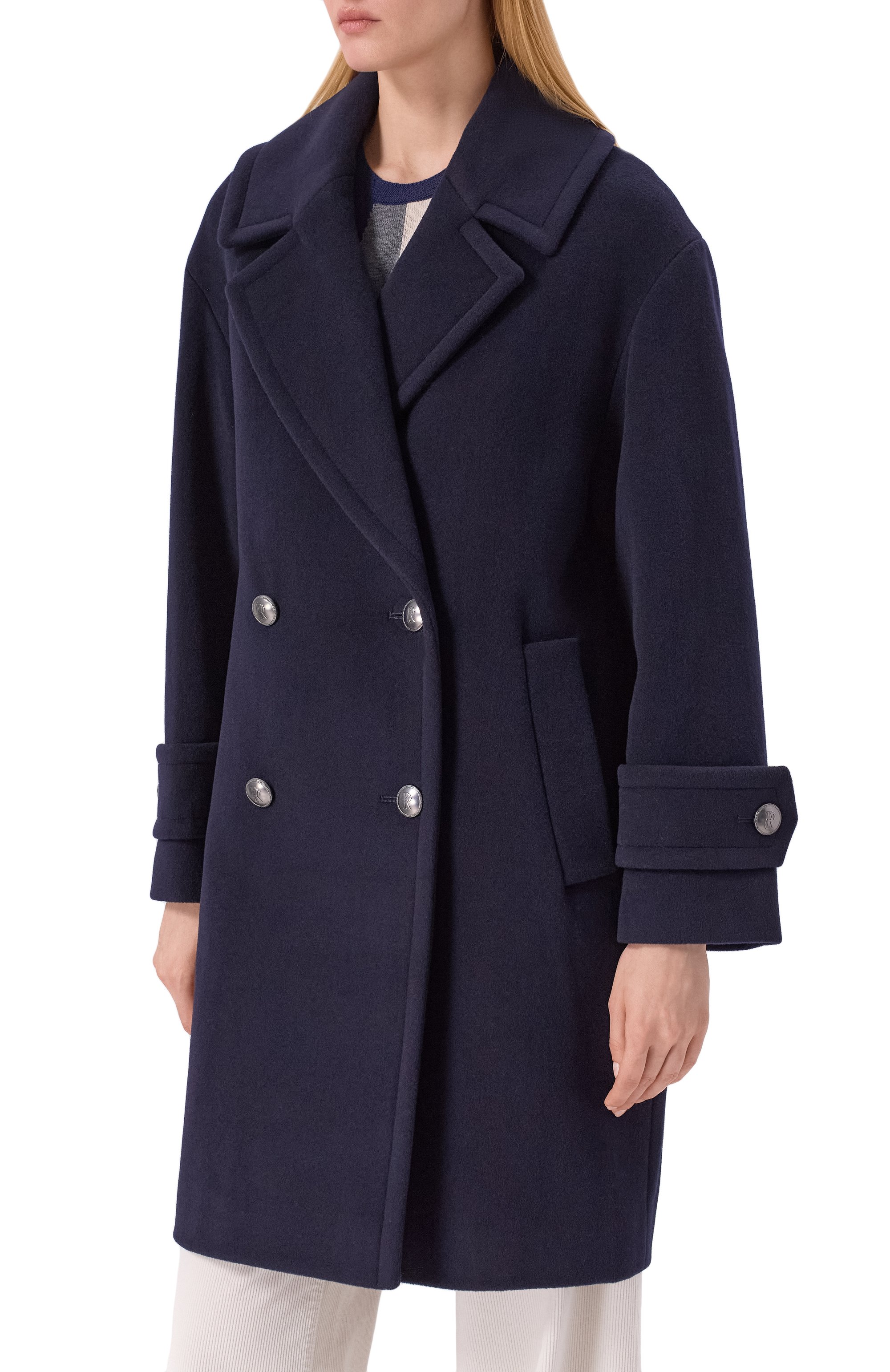 Пальто из шерсти и кашемира CINZIA ROCCA, арт. BR26001/D8, фото 3