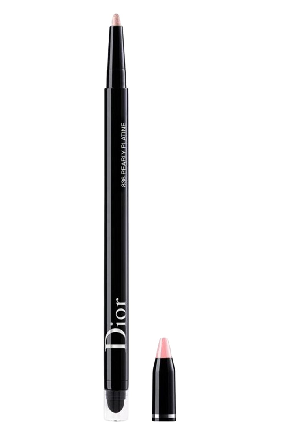 Водостойкая подводка для глаз diorshow 24h stylo, 836 перламутровая платина DIOR, арт. C014300836, фото 1