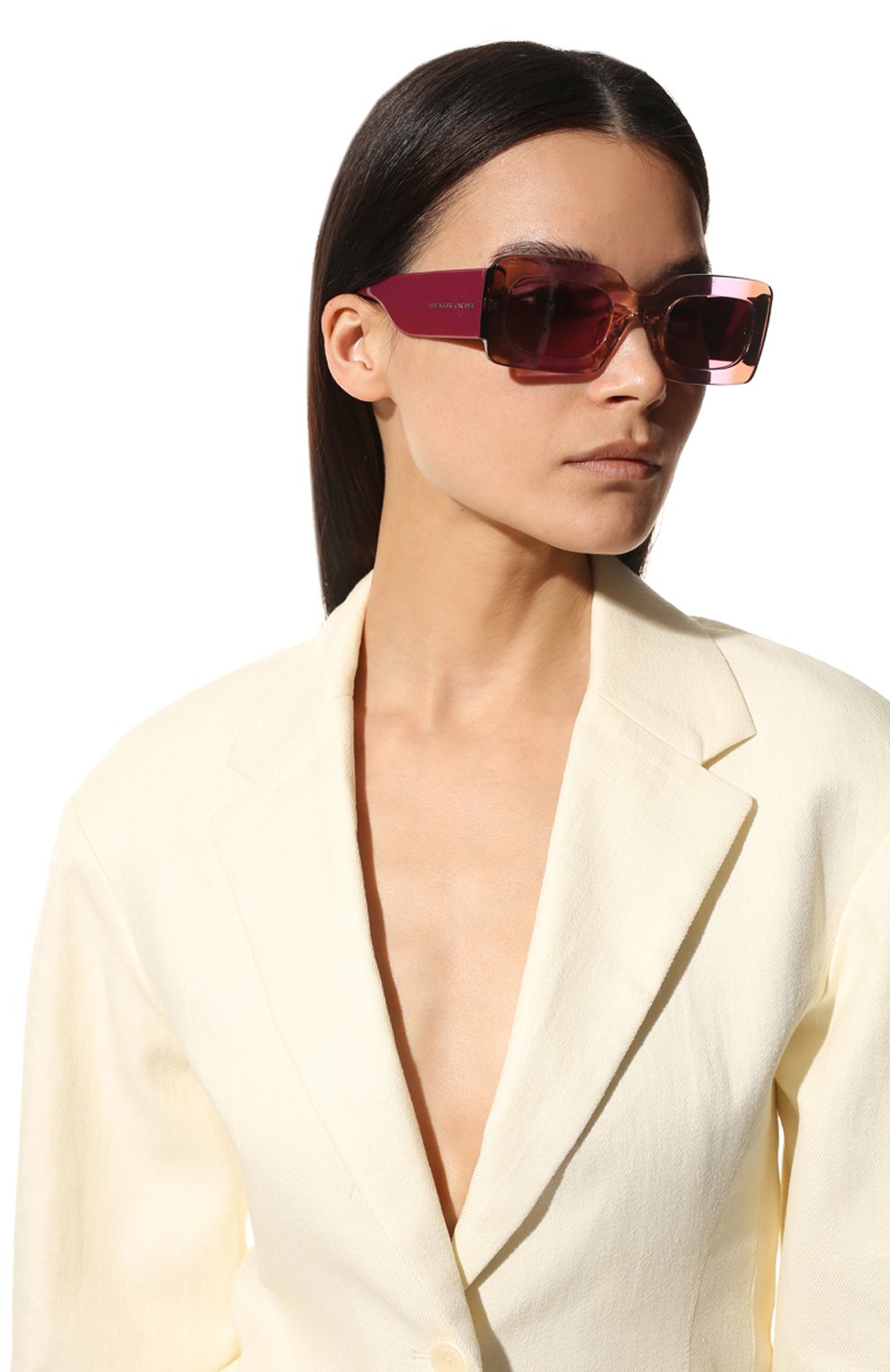 Солнцезащитные очки MARC JACOBS (THE) розового цвета по цене 25000 руб., арт. MARC 488/N E53, фото 2 Солнцезащитные очки MARC JACOBS (THE), арт. MARC 488/N E53, фото 2