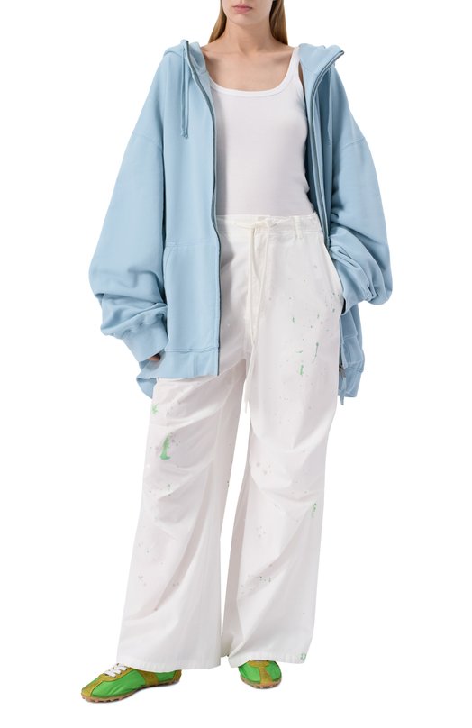 Комбинированные кроссовки Sprinters Maison Margiela S58WS0267/P8390 Зелёный  S58WS0267/P8390 Фото 2