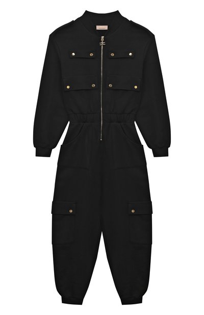 Хлопковый комбинезон ELISABETTA FRANCHI LA MIA BAMBINA, арт. EFTA0650/FF002/10A-12A+, фото 1