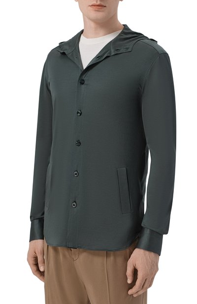 Хлопковая рубашка KITON, арт. UMCMARH09665, фото 3