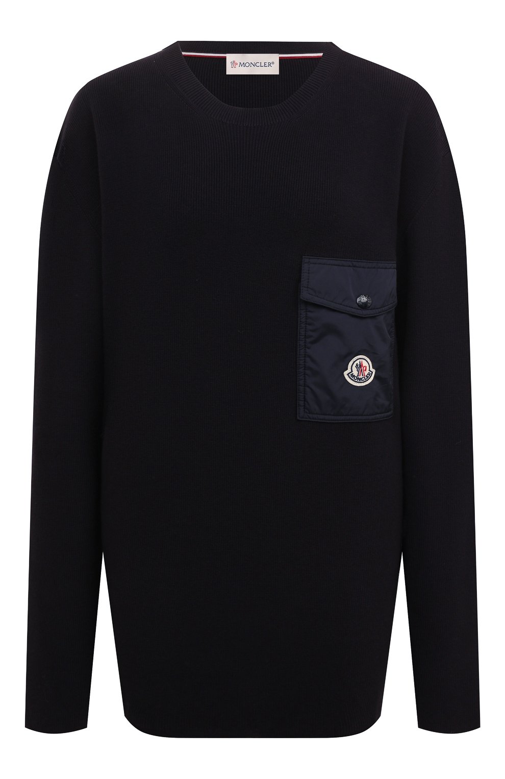 Хлопковый пуловер MONCLER, арт. 9C000-01-M1113, фото 1
