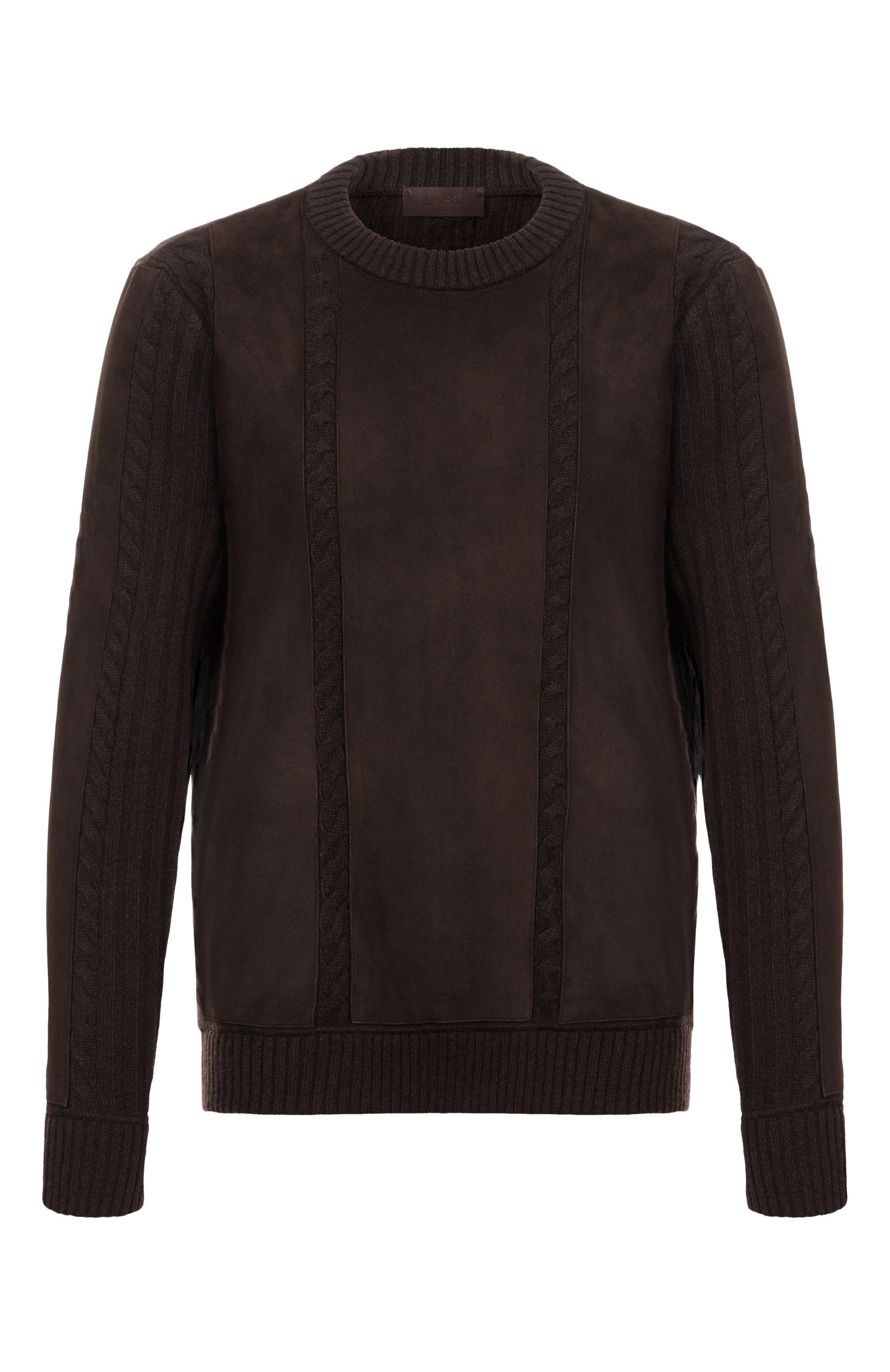 Кашемировый свитер с замшевой отделкой MVST, арт. M25.1MM.K011/K003, фото 1