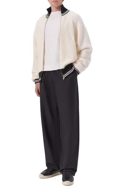 Шерстяные брюки JIL SANDER, арт. J22KA0407/J41444, фото 2