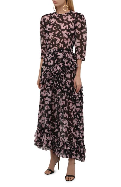 Шелковое платье ULYANA SERGEENKO, арт. ABM011SS21P 1067т21, фото 3