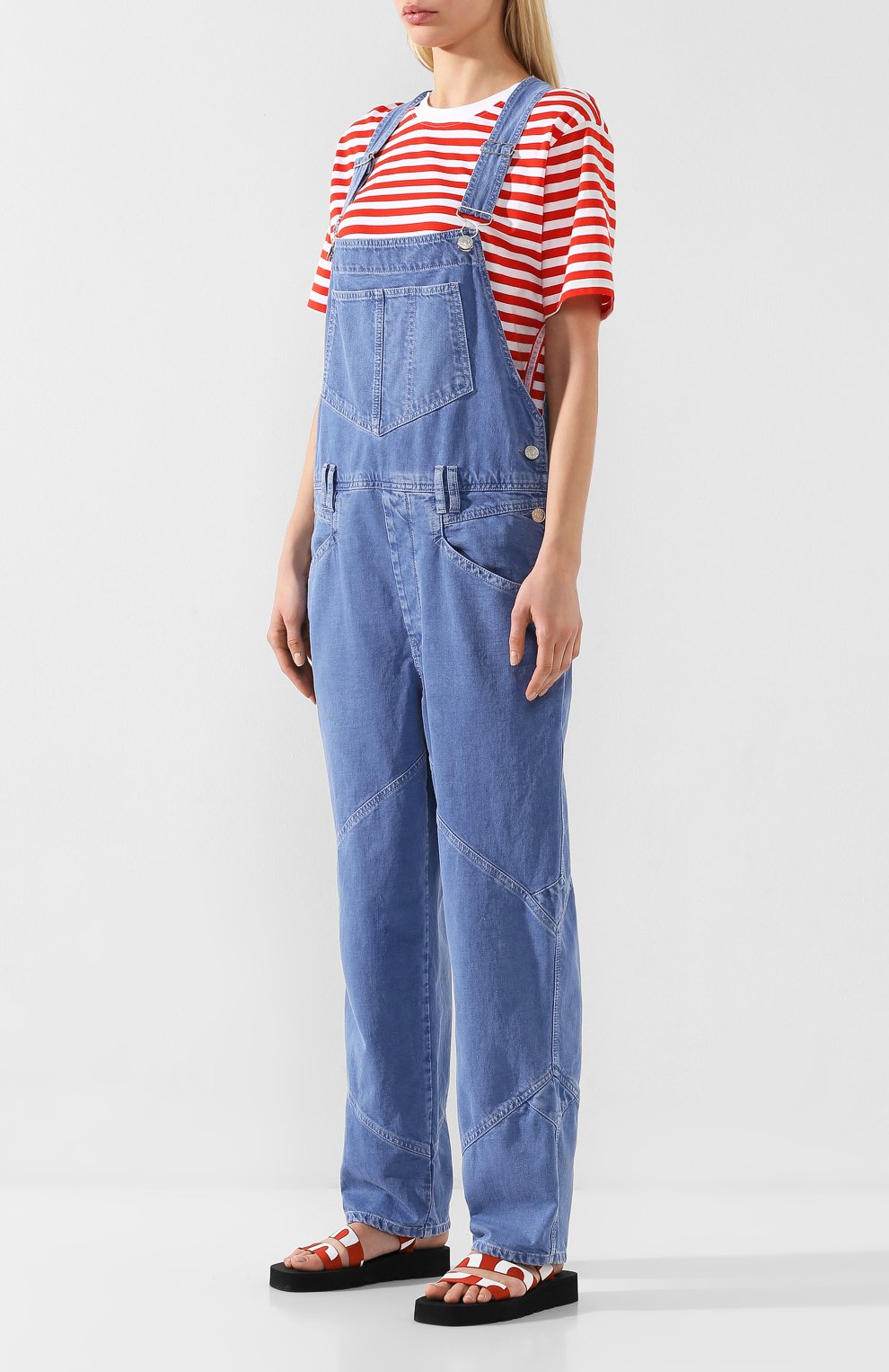 Джинсовый комбинезон ISABEL MARANT, арт. CB0284-20E010I/ELIAMA, фото 3