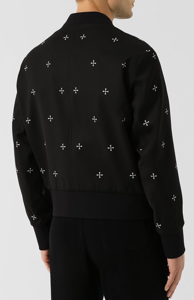 Бомбер на молнии с принтом NEIL BARRETT, арт. PBSP366R/H012C, фото 4