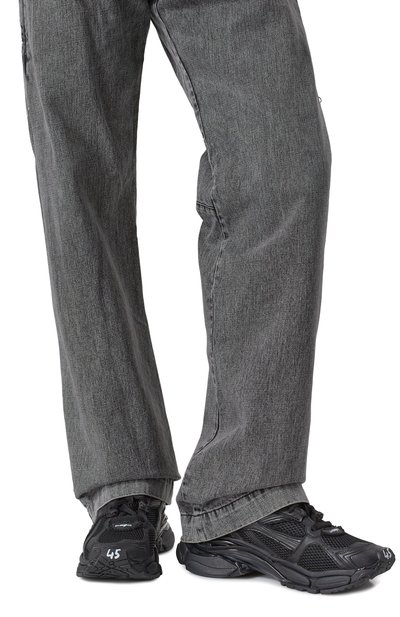 Текстильные кроссовки runner BALENCIAGA черного цвета по цене 120500 руб., арт. 772774/W3RBT, фото 3 Текстильные кроссовки runner BALENCIAGA, арт. 772774/W3RBT, фото 3