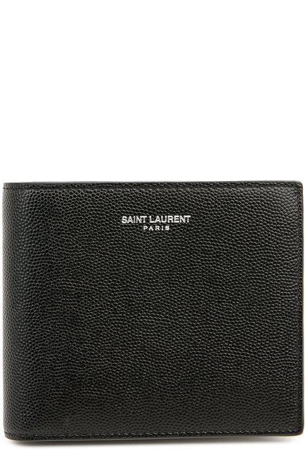 Мужской кожаное портмоне SAINT LAURENT, арт. 396307/BTY0N