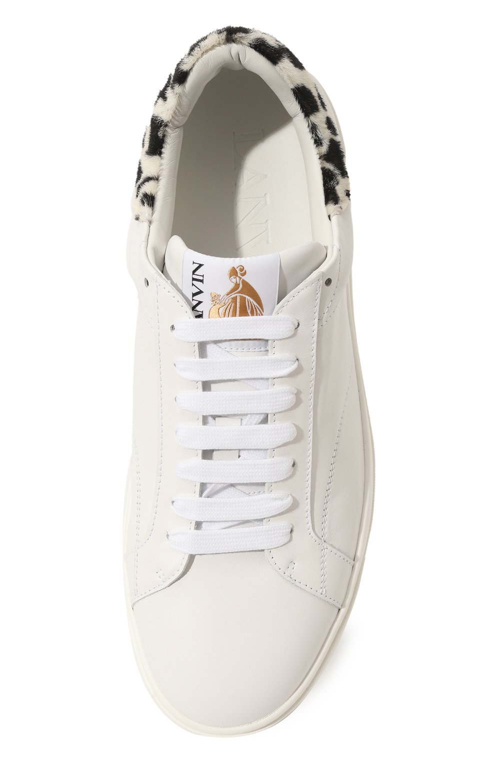 Кожаные кеды ddb0 LANVIN, арт. FM-SKDK0A-LEP0, фото 6