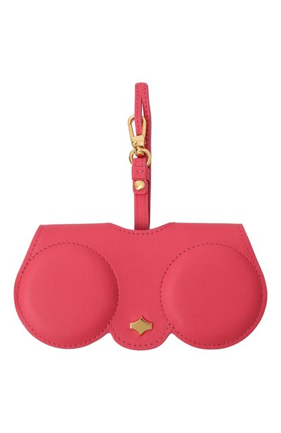 Женские кожаный футляр для очков ANY DI, арт. SP101602 FUCHSIA