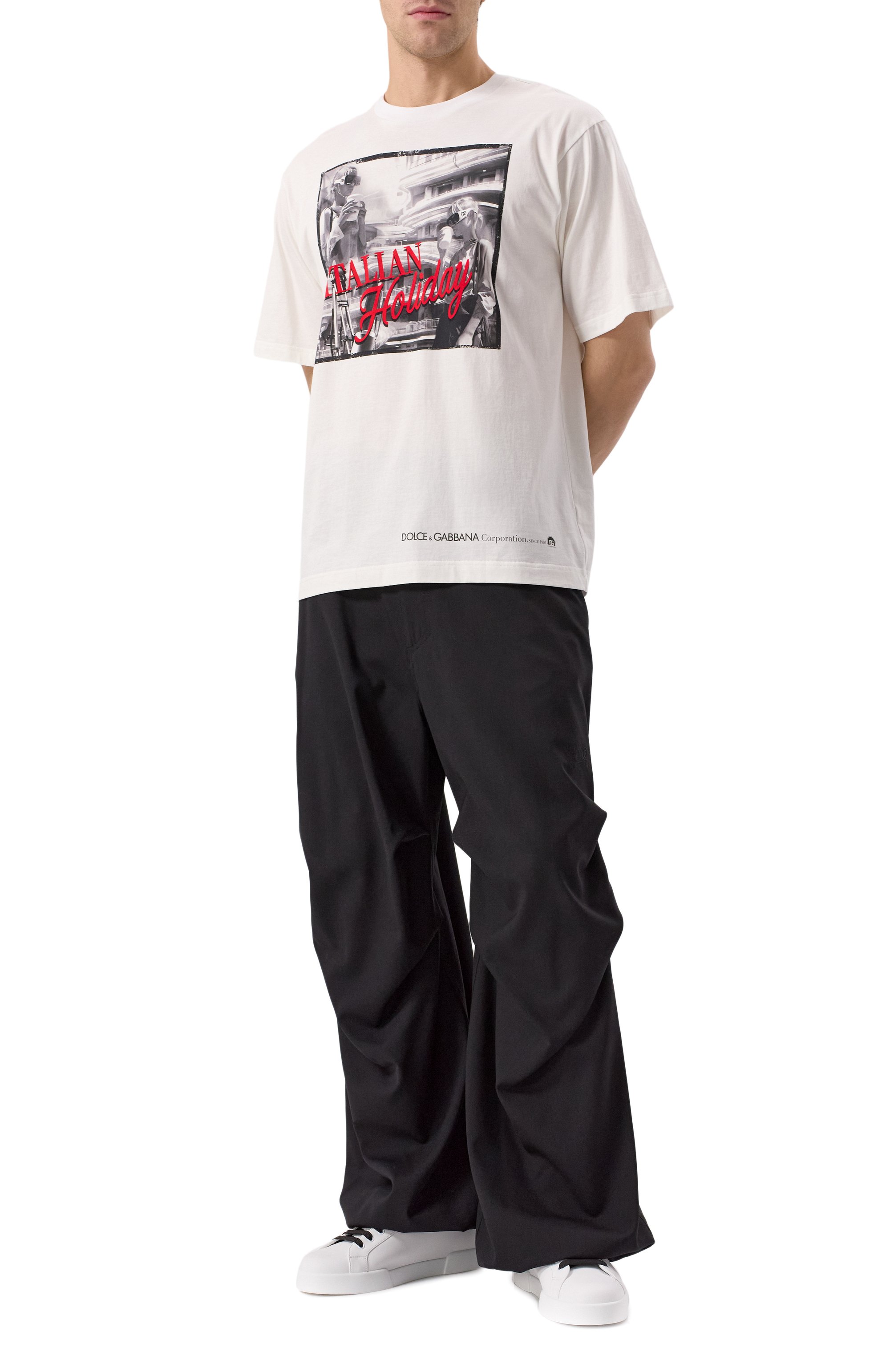 Хлопковая футболка DOLCE & GABBANA, арт. G8PN9T/G704T, фото 2