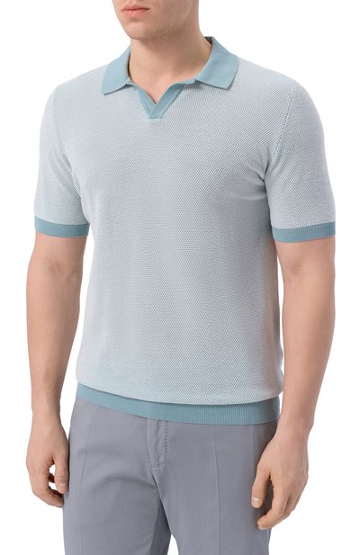 Хлопковое поло GRAN SASSO, арт. 57155/26901, фото 3