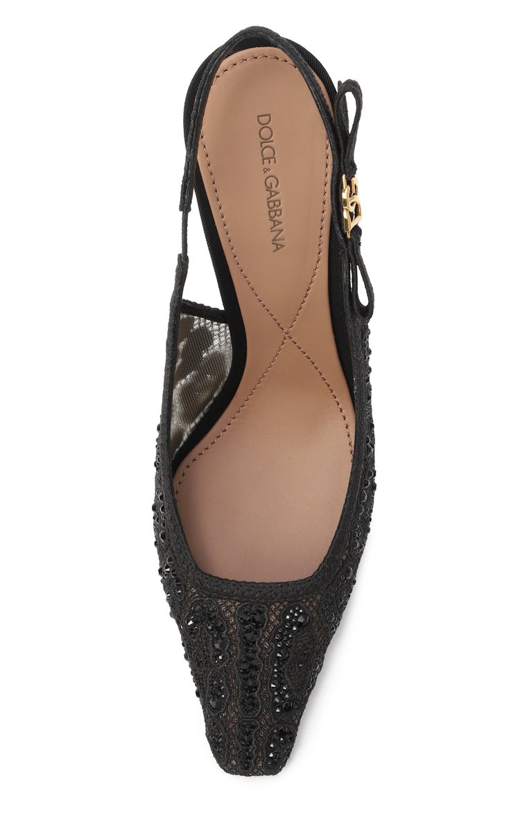 Текстильные туфли DOLCE & GABBANA, арт. CG0853/A9S26, фото 1