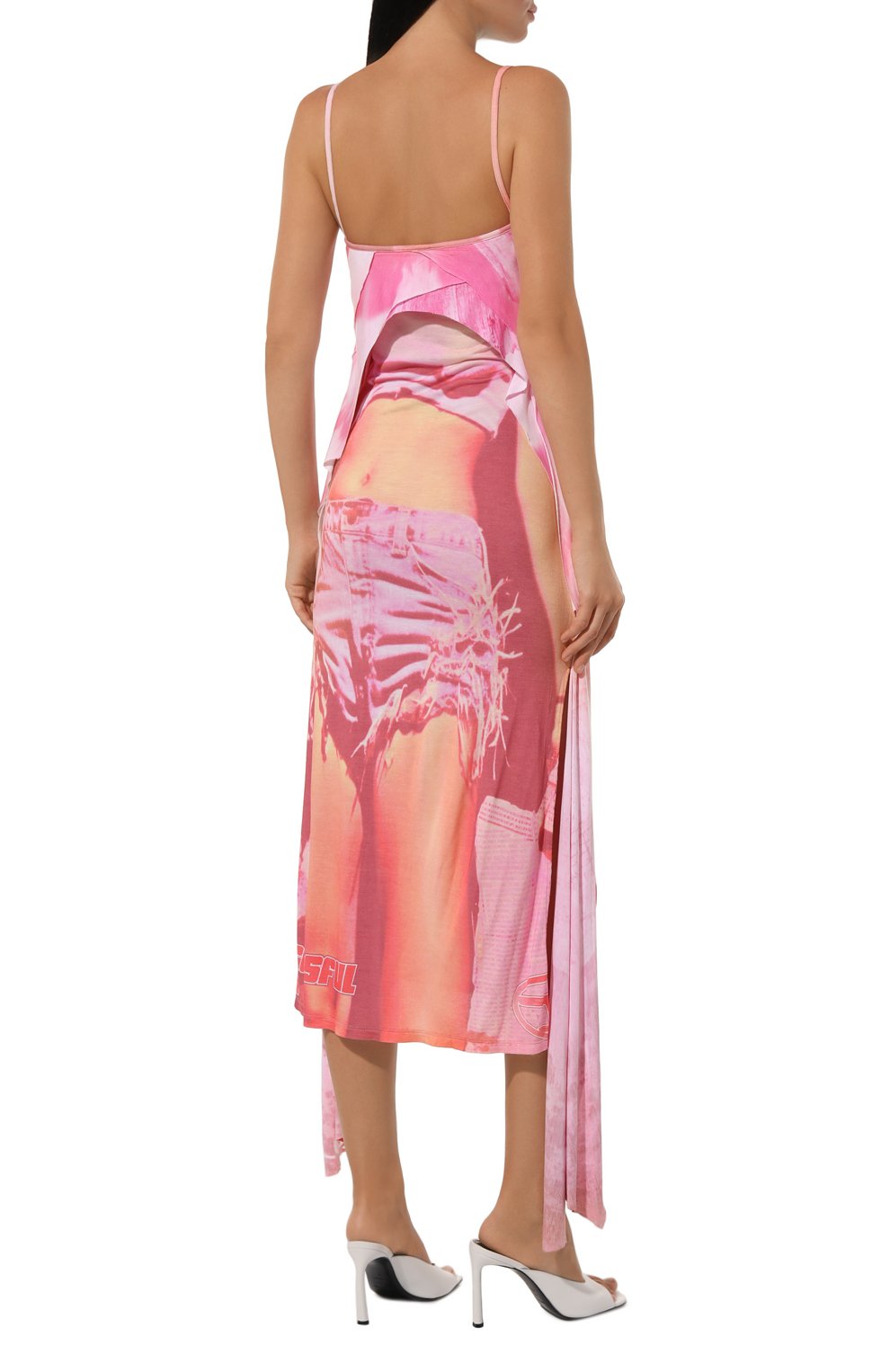 Платье из вискозы DIESEL, арт. A14054/0AJCL, фото 4