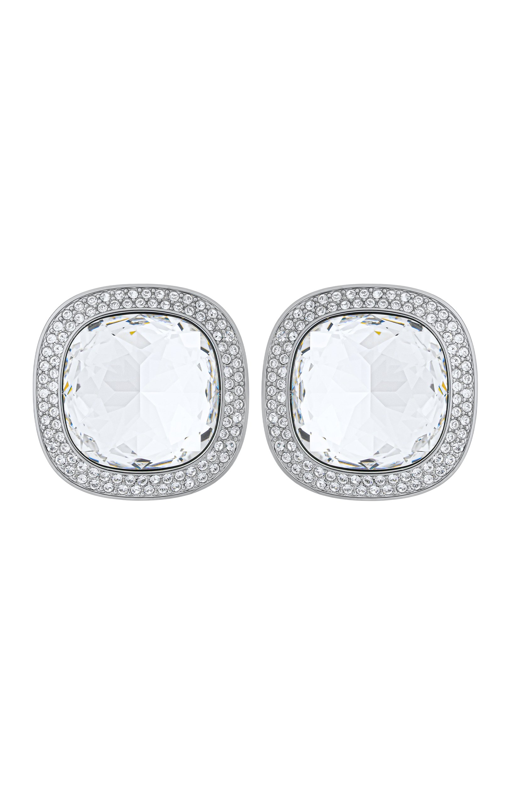 Клипсы una angelic SWAROVSKI серебряного цвета по цене 38500 руб., арт. 5751325, фото 1 Клипсы una angelic SWAROVSKI, арт. 5751325, фото 1