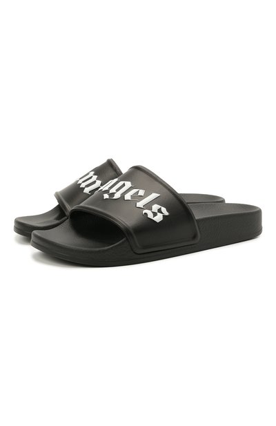 Резиновые шлепанцы PALM ANGELS, арт. PWIC002S21PLA0011001, фото 1