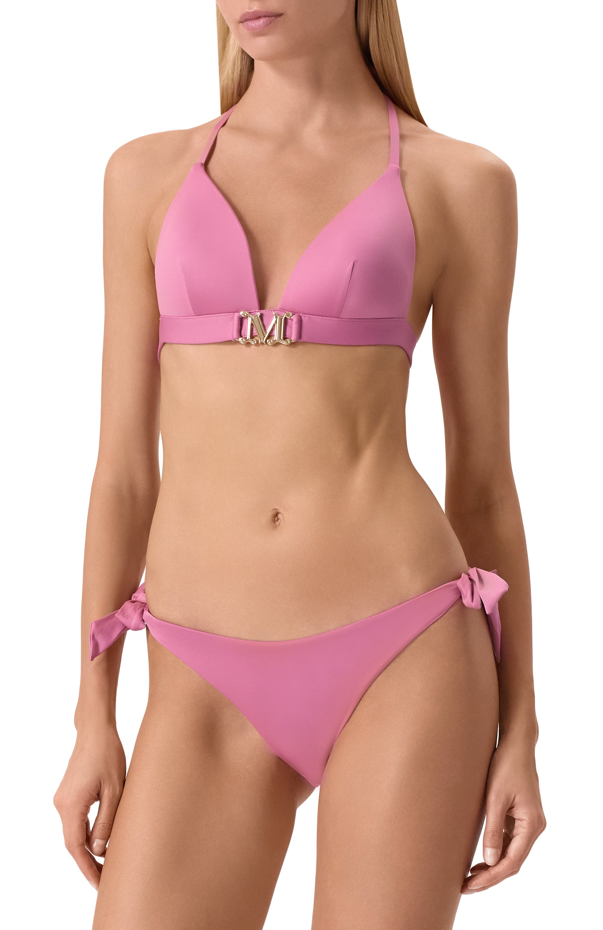 Плавки-бикини MAX MARA розового цвета по цене 10660 руб., арт. STEFY 23382112, фото 2 Плавки-бикини MAX MARA, арт. STEFY 23382112, фото 2