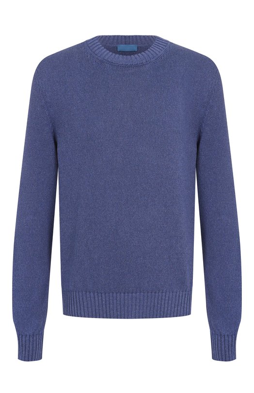 Свитер из шелка и льна MVST 25E/X1P/0/A010/7660 Синий 25E/X1P/0/A010/7660