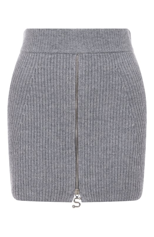 Юбка из шерсти и кашемира Sportmax REF0L0 Серый REF0L0