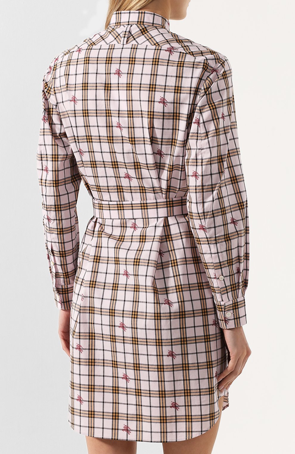 Хлопковое платье BURBERRY, арт. 8008140, фото 4