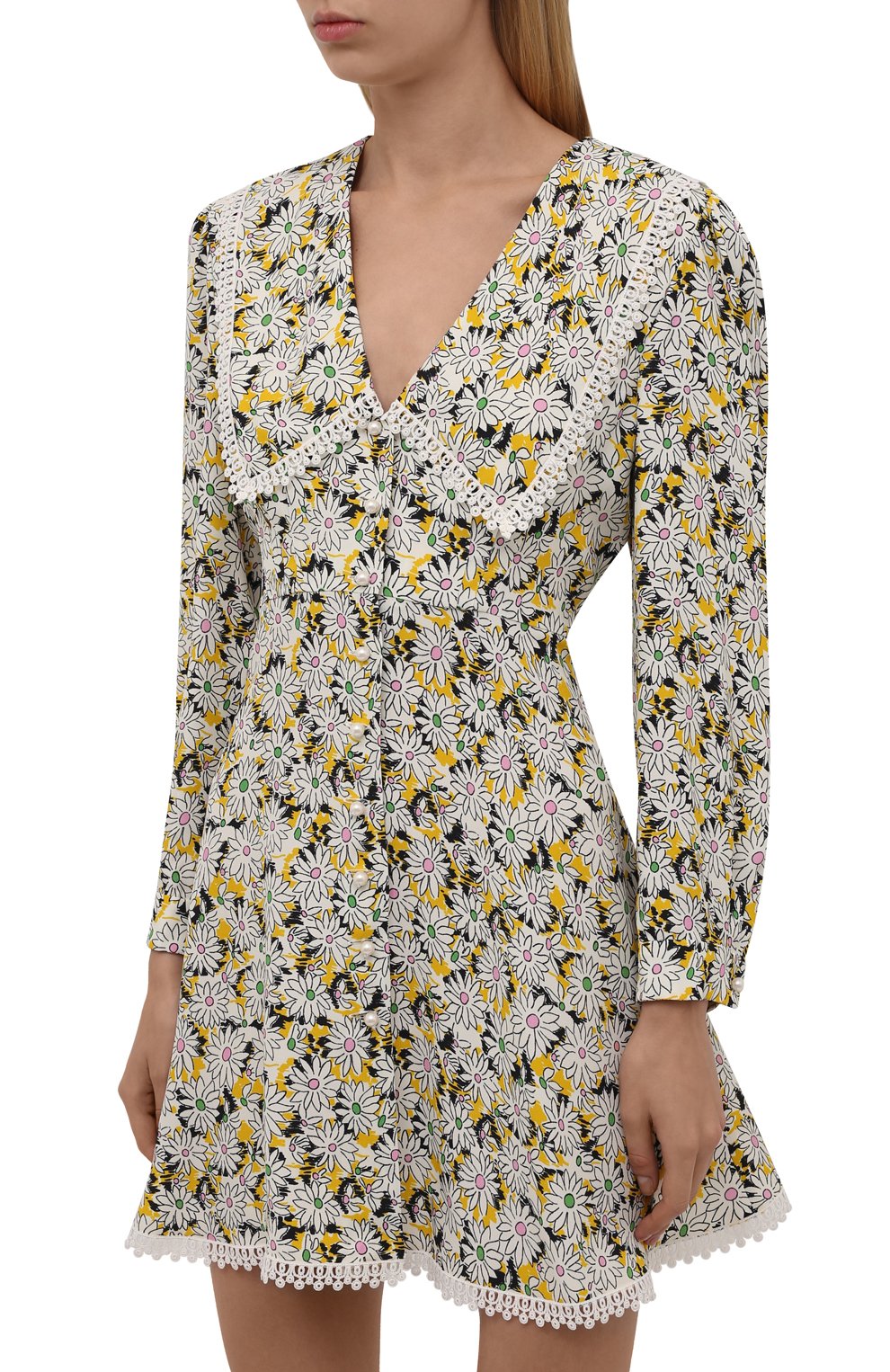 Платье из вискозы MIU MIU, арт. MF4366-1ZP6-F0010, фото 3