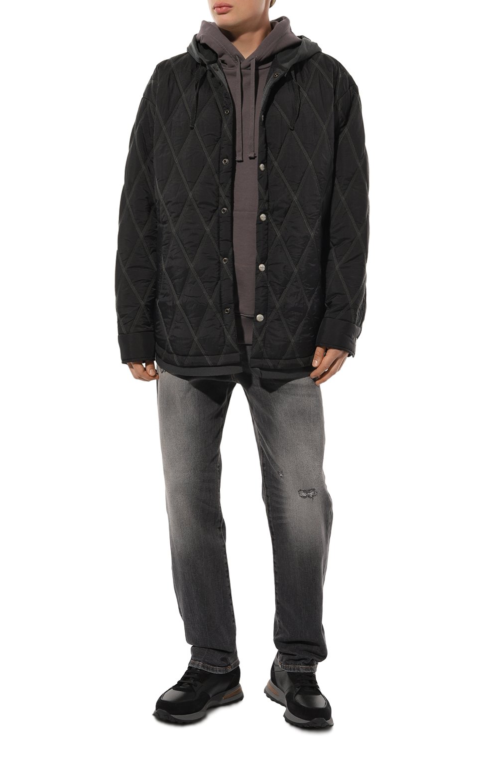 Кожаные кроссовки BLU BARRETT, арт. R0Y-010.1, фото 2