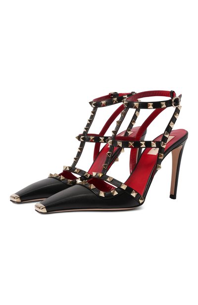 Женские кожаны туфли rockstud 100 VALENTINO, арт. 9W2S0PV4/WZD