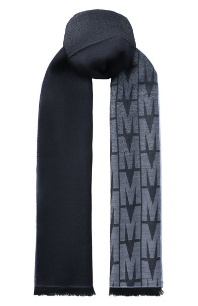 Мужской шарф из вискозы и шерсти MOSCHINO, арт. 50231/M5854