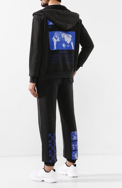 Хлопковая толстовка OFF-WHITE, арт. 0MBE001F19E300091030, фото 2