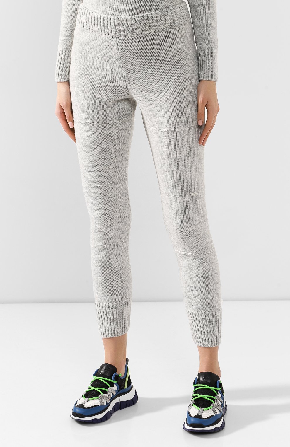 Костюм SEVEN LAB серого цвета по цене 24780 руб., арт. KN SS19-3 white/grey, фото 4 Костюм SEVEN LAB, арт. KN SS19-3 white/grey, фото 4