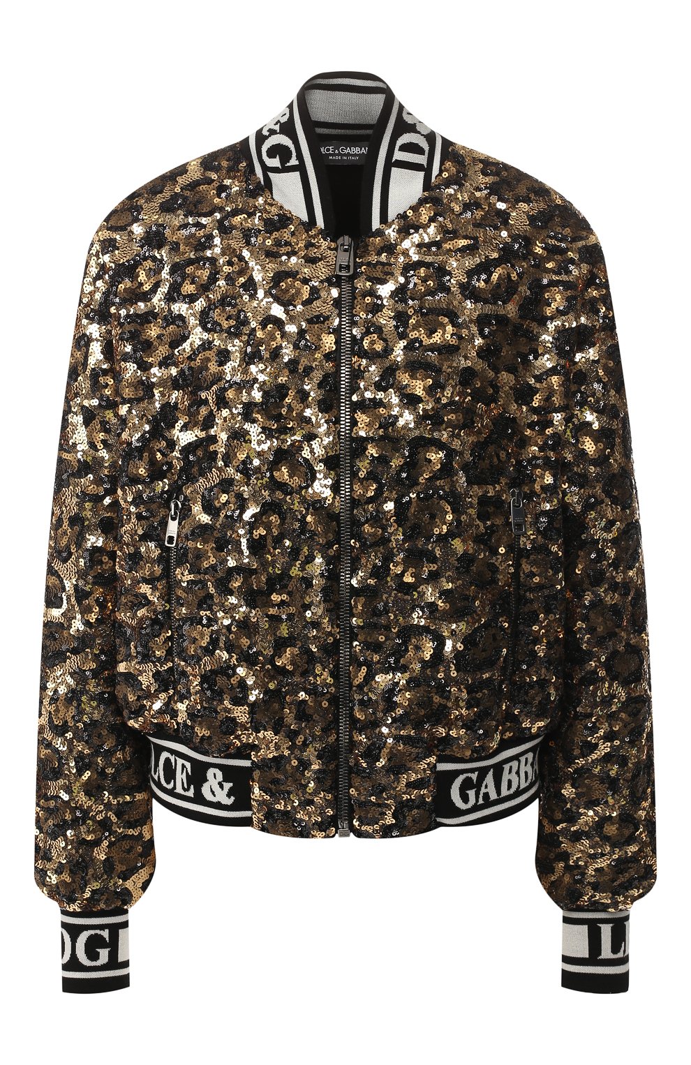 Бомбер с пайетками DOLCE & GABBANA, арт. F9E27T/FLSC0, фото 1
