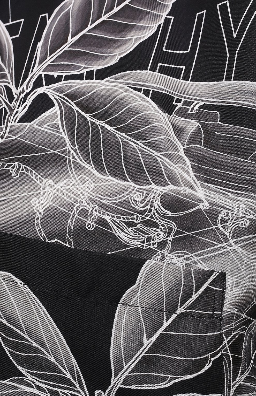 Шелковая рубашка GIVENCHY, арт. BM60NT13KA, фото 5