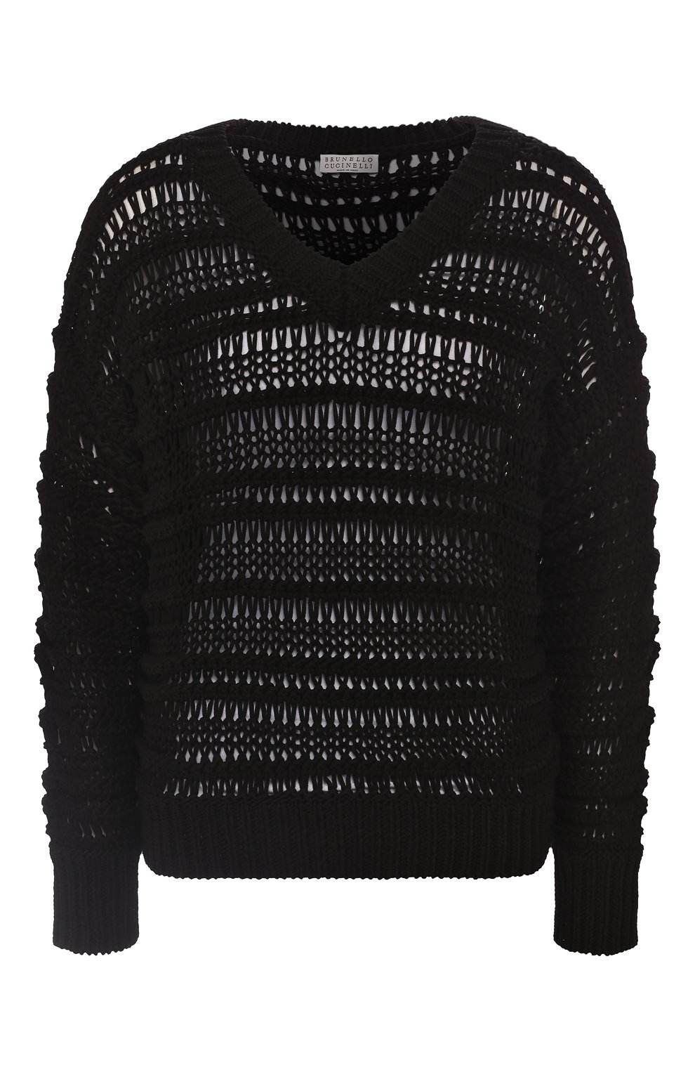 Хлопковый свитер BRUNELLO CUCINELLI, арт. M8E366602, фото 1