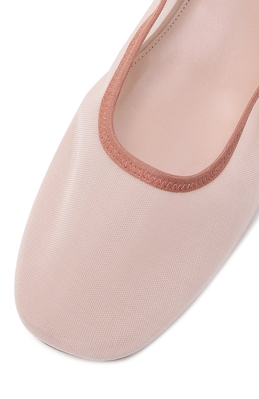 Текстильные балетки Dries Van Noten WS251/1635/900 Бежевый  WS251/1635/900 Фото 7
