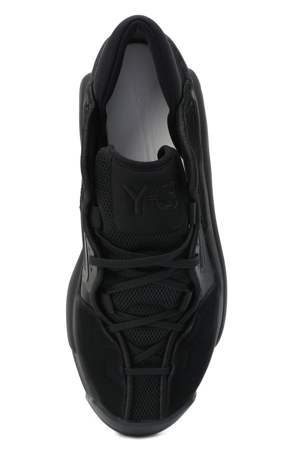 Мужские черные комбинированные кеды hokori ii Y-3 купить в
