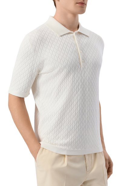 Поло из шелка и хлопка MVST, арт. M26.2PM.K127/Y205 R0MBI 3D, фото 3