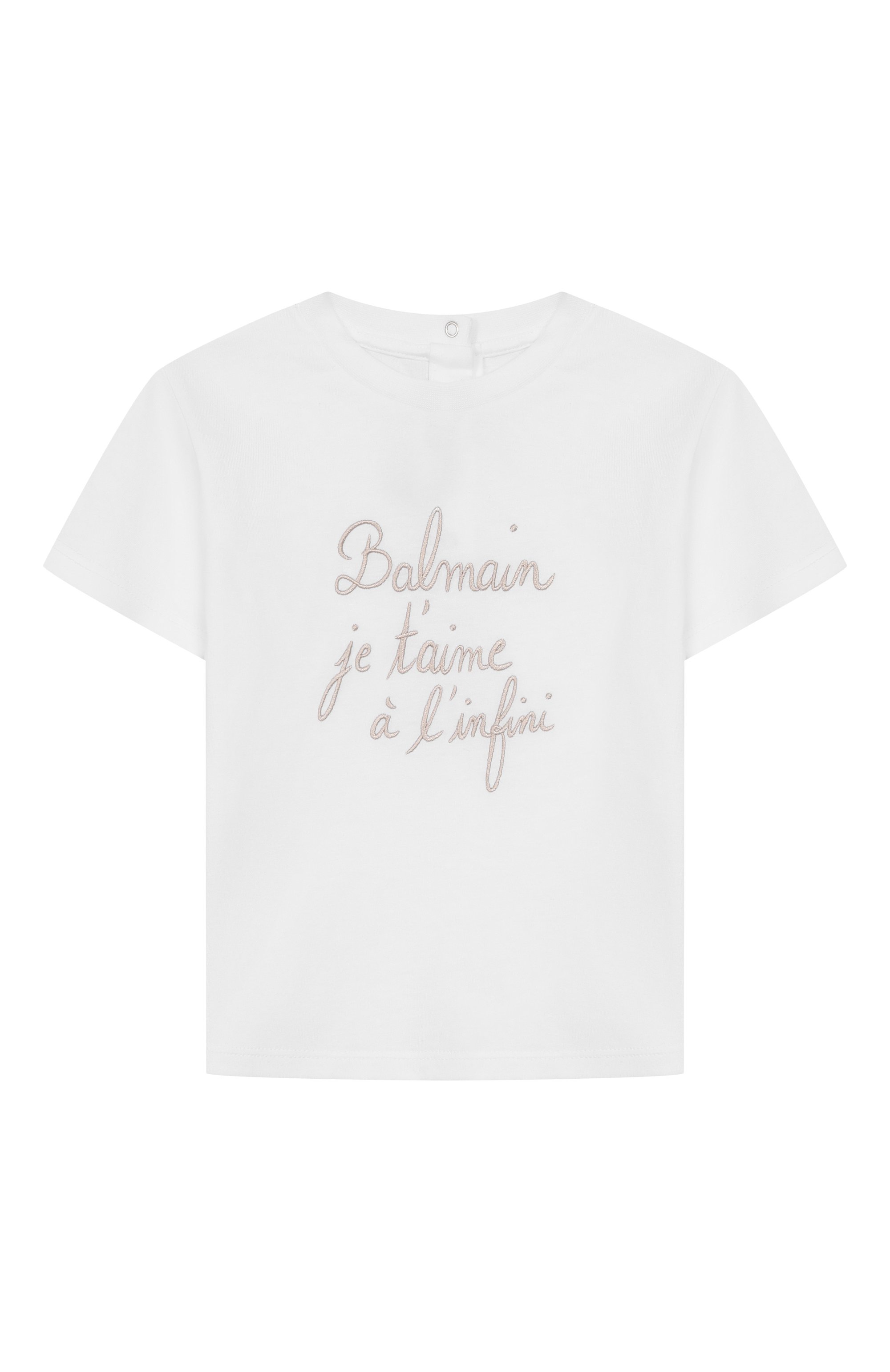 Хлопковая футболка BALMAIN, арт. BX8621, фото 1