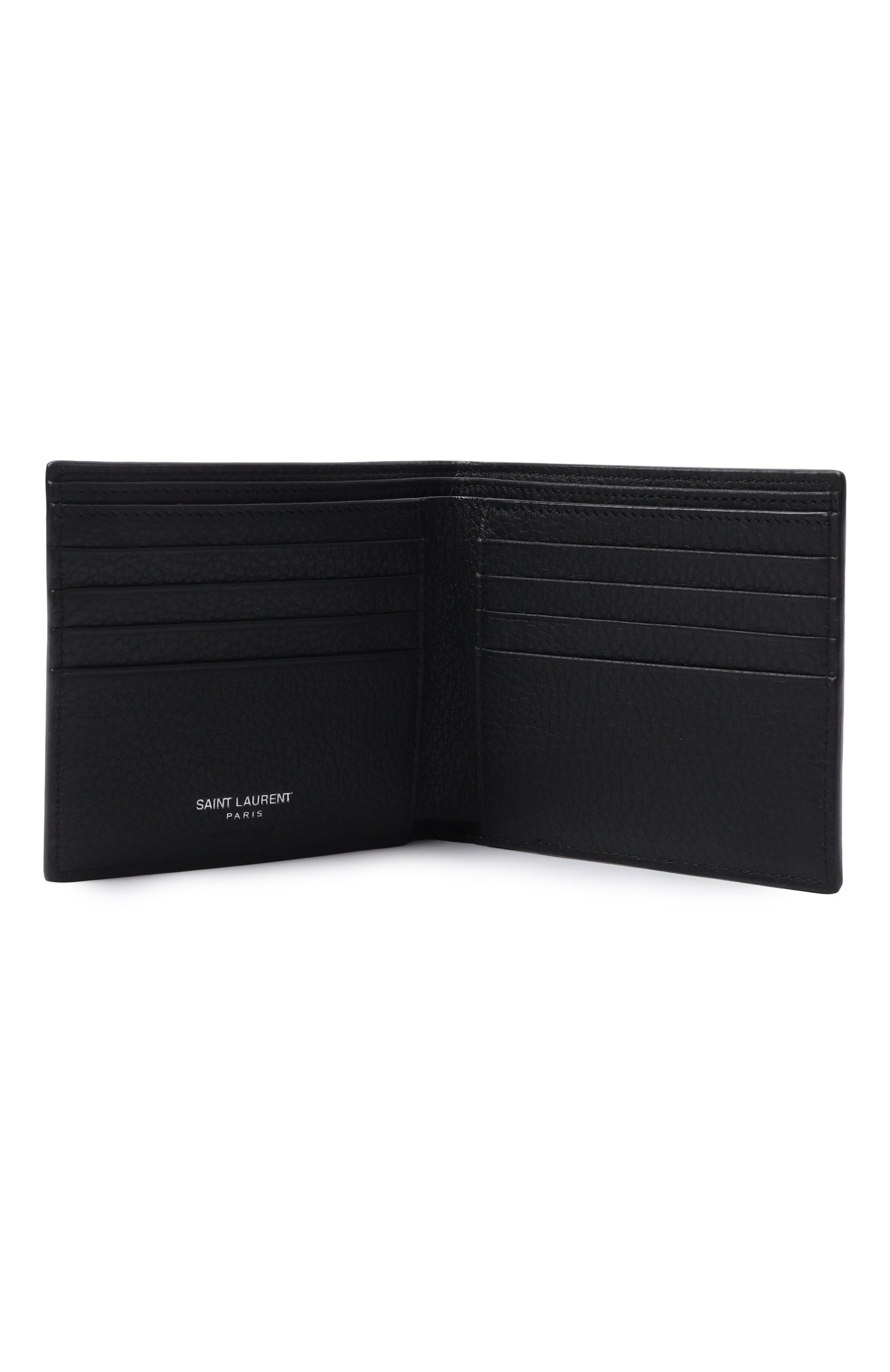 Кожаное портмоне SAINT LAURENT, арт. 847954/AAELP, фото 3