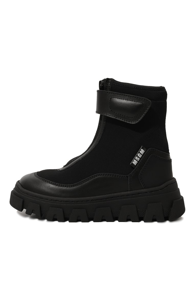 Комбинированные ботинки MSGM KIDS, арт. 76252/20-27, фото 1