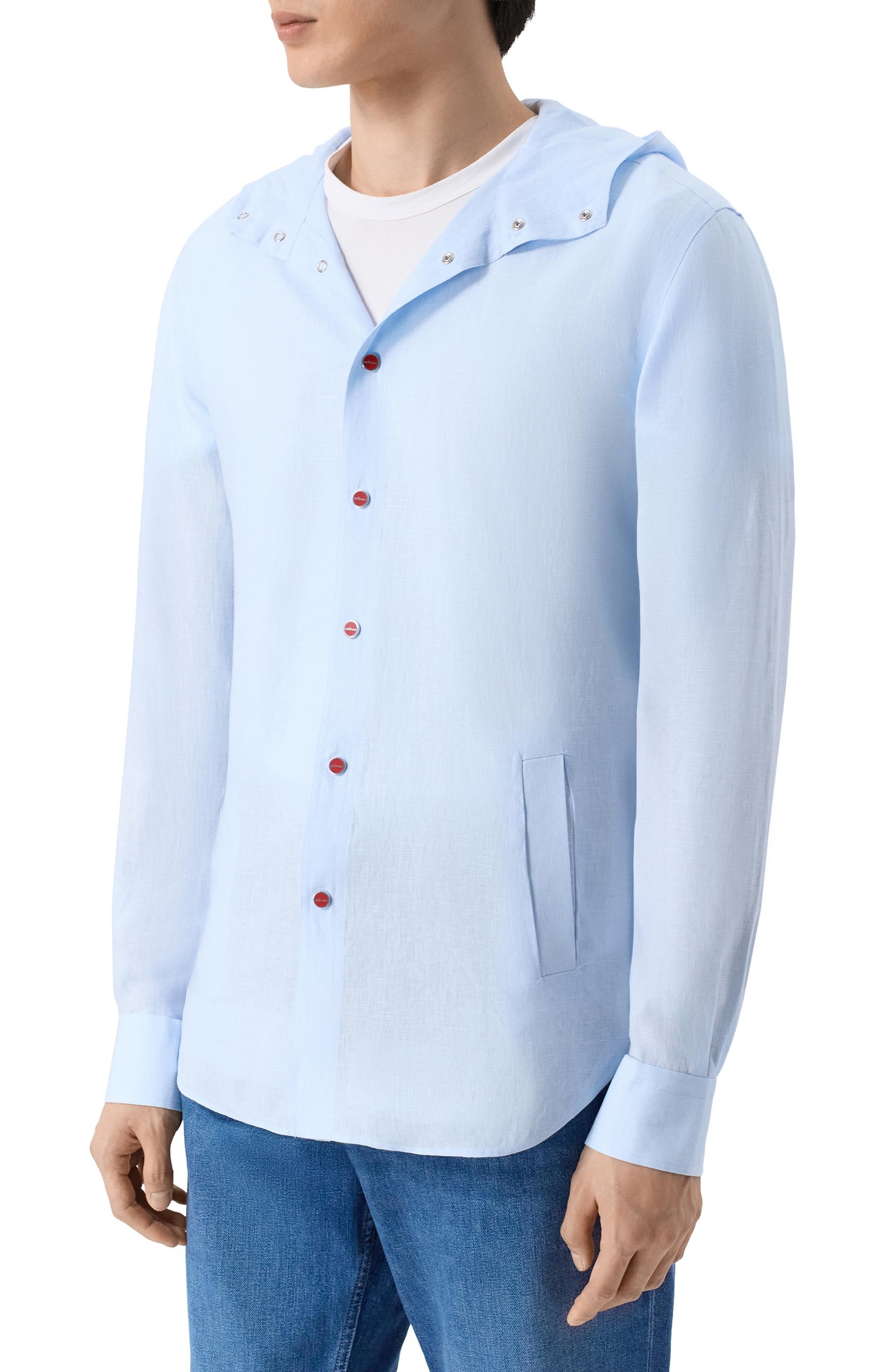 Льняная рубашка KITON, арт. UMCMARH09701, фото 3