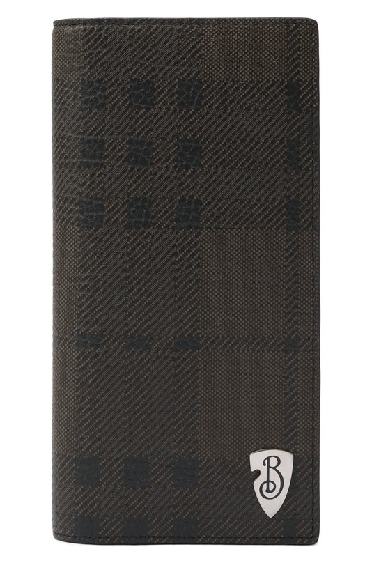 Кожаное портмоне Burberry 8102940 Коричневый 8102940
