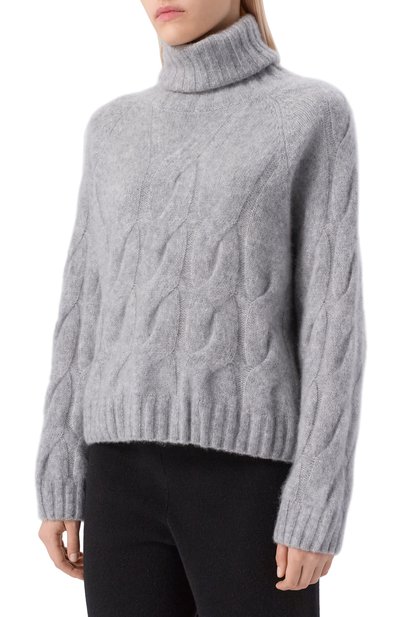 Свитер из кашемира и шелка ALLUDE, арт. 255/77003, фото 3